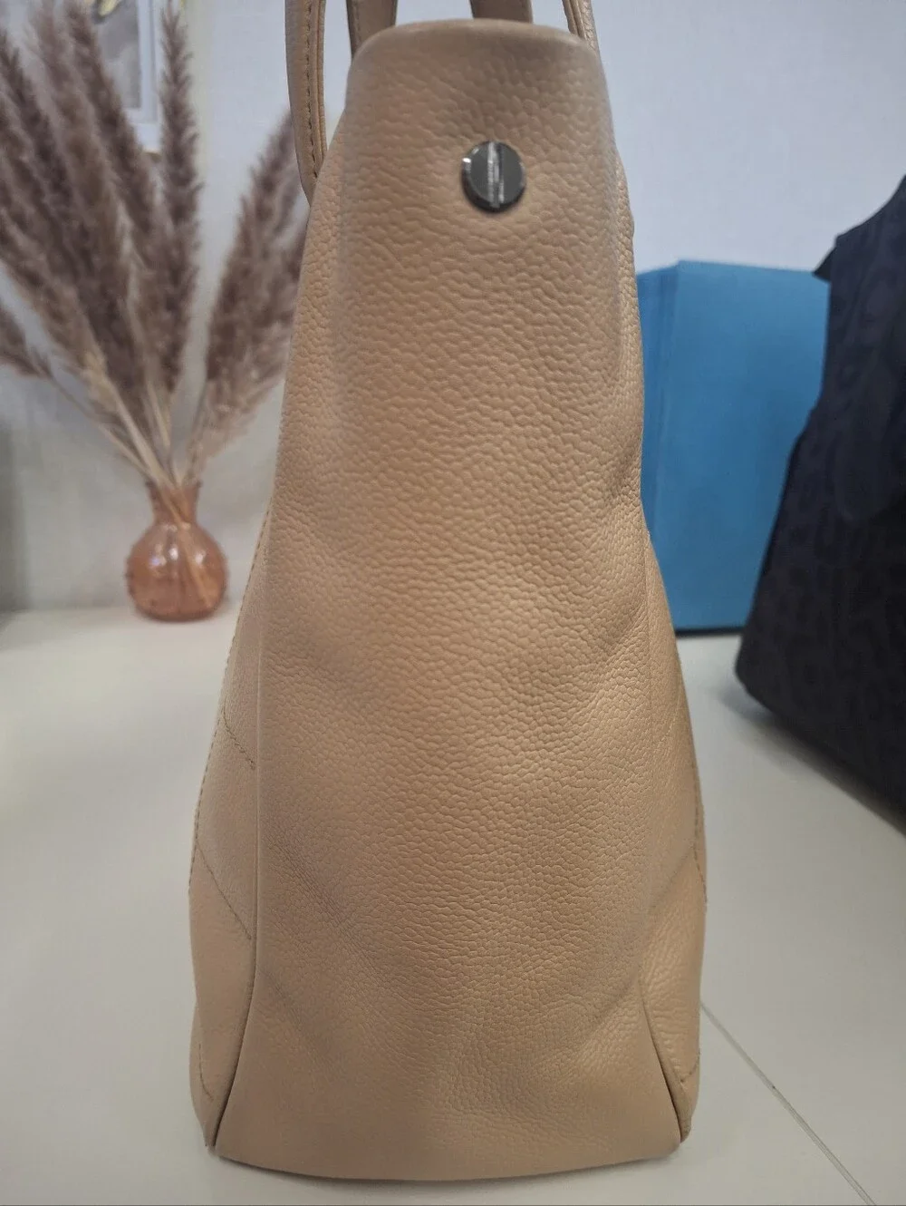 Chanel Chocolate Tote Beige